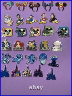 2025 Walt Disney World Hidden Mickey Disney Pins Complete Set Of 30