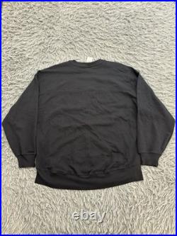 2025 Walt Disney World Men's Christmas Holiday Black Pullover Sweatshirt Plaid S
