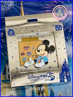 2025 Walt Disney World Mickey Mouse Jumbo Hidden Disney 25th Anniversary LR Pin
