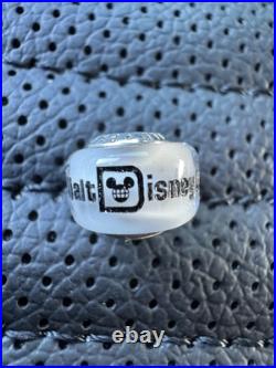 2025 Walt Disney World Parks Logo White Muranos Murano Florida Pandora Charm