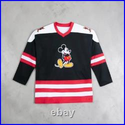 2025 Walt Disney World Parks MICKEY Mouse 28 Ice HOCKEY JERSEY Shirt XL NEW