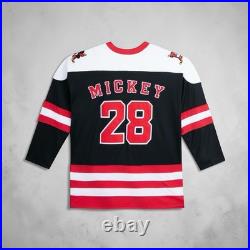 2025 Walt Disney World Parks MICKEY Mouse 28 Ice HOCKEY JERSEY Shirt XL NEW