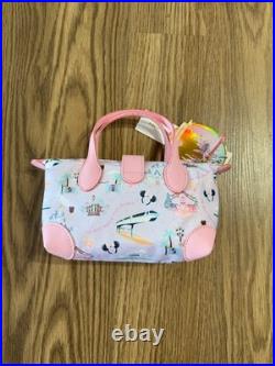 2025 Walt Disney World Parks Pink Stoney Clover Lane Pouchette Crossbody Actual