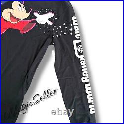 2025 Walt Disney World Parks Sorcerer Mickey Shirt Long Sleeve Black Adult Large 2025 Walt Disney World Parks Sorcerer Mickey Shirt Long Sleeve Black Adult Large