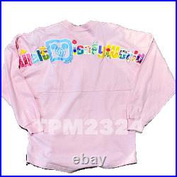 2025 Walt Disney World Princess Icons Character Pink Spirit Jersey Size L NWT
