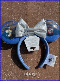 2025 Walt Disney World Skyliner Moving Minnie Mouse Ears Removable Bow