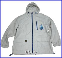 2025 Walt Disney World Windbreaker Rain Jacket 4 parks Icons Large