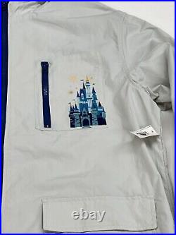 2025 Walt Disney World Windbreaker Rain Jacket 4 parks Icons Large