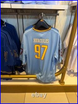 2026 Disney Parks Hercules 97 Walt Disney World Baseball Jersey Blue Size M New