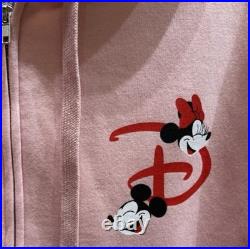 2026 Disney Parks Valentines Day Zip Hooded Sweatshirt Small Walt Disney World