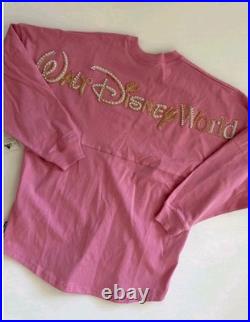 2026 Disney Parks Walt Disney World Pink Pearl Spirit Jersey NWT Adult XXL