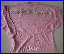 2026 Disney Parks Walt Disney World Rose Pearl Spirit Jersey Medium Adult NEW