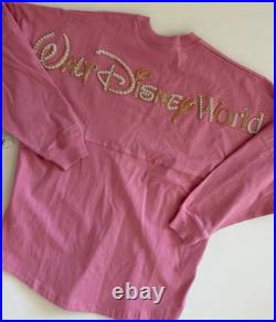 2026 Disney Parks Walt Disney World Rose Pearl Spirit Jersey Medium Adult NEW