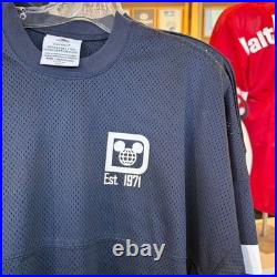 2026 Disney Parks Walt Disney World Spirit Jersey Navy Blue Size L