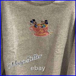 2026 Disney World Mickey & Minnie Teacup Best Day Ever Pullover Sweatshirt XL