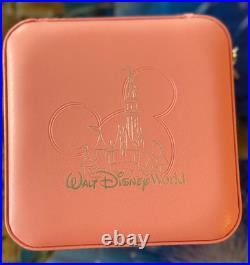 2026 Pandora Walt Disney World Pink Jewelry Box Mickey Mouse Zipper Small NEW