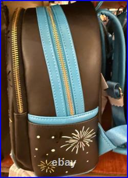 2026 Walt Disney World Castle Fireworks Loungefly Backpack Light Up Twinkle Bag