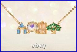 2026 Walt Disney World Parks 4 Parks Icons Gold Bracelet By Girls Crew New