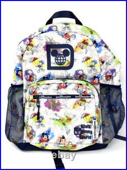 2026 Walt Disney World Parks Adult Backpack Ink & Paint Animation Mickey Mouse