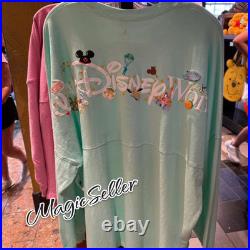 2026 Walt Disney World Parks Attractions Icons Mint Spirit Jersey Adult Size M