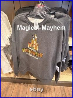 2026 Walt Disney World Parks Halloween Castle Sweatshirt Adult L