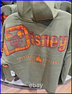 2026 Walt Disney World Zip Up Fall Sweatshirt Hooded ALL SIZES Embroidered Coat