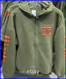 2026 Walt Disney World Zip Up Fall Sweatshirt Hooded ALL SIZES Embroidered Coat