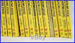 23 of 24 Walt Disney's Wonderful World Knowledge 1982 Encyclopedia & Yearbooks