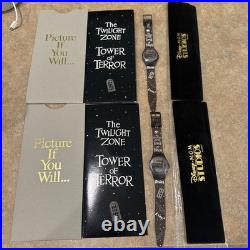 2 Walt Disney World Tower of Terror Comm Ticket withenvelope 8060, 8061 and Watch