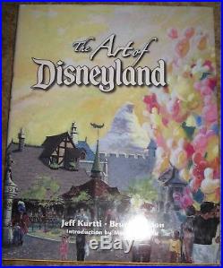 Art of Disneyland and Art of Walt Disney World Books