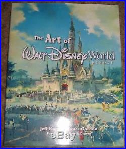 Art of Disneyland and Art of Walt Disney World Books