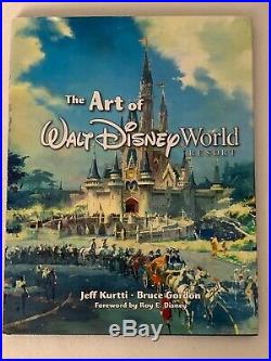 Art of Walt Disney World Jeff Kurtti Bruce Gordon Imagineering Art Book 1st Ed