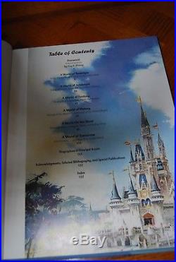 Art of Walt Disney World Resort by Jeff Kurtti, Bruce Gordon, 2009, HC, DJ, RARE