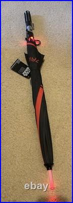BNWT Lightsaber Umbrellas From Walt Disney World Working Light & Dark Side