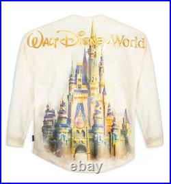 BNWT Walt Disney World 50th Anniversary Cinderella Castle Spirit Jersey XS