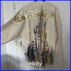 BNWT Walt Disney World 50th Anniversary Cinderella Castle Spirit Jersey XS