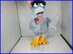 BNWT Walt Disney World Muppet Vision 3D Sam Eagle Soft Plush Toy Teddy Doll