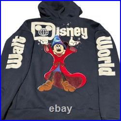 BRAND NEW Walt Disney World Fantasia Sorcerer Mickey Zip Up Hoodie ADULT LARGE