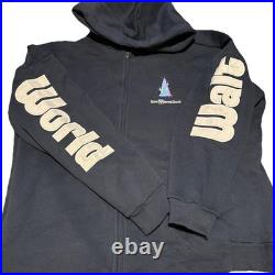 BRAND NEW Walt Disney World Fantasia Sorcerer Mickey Zip Up Hoodie ADULT LARGE