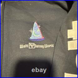BRAND NEW Walt Disney World Fantasia Sorcerer Mickey Zip Up Hoodie ADULT LARGE