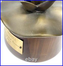 Banned Bronze Tinker Bell Walt Disney World 25 Year Service Award1971Peter Pan