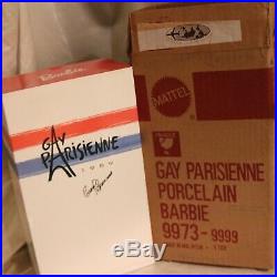 Barbie Redhead Gay Parisienne Porcelain, Ltd 300, Walt Disney World, Rare
