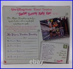 Barbie Walt Disney World Resort Vacation 4 Doll Poison Set / Mattel 20221, NrfB