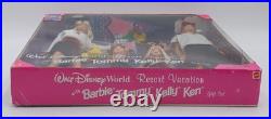Barbie Walt Disney World Resort Vacation 4 Doll Poison Set / Mattel 20221, NrfB
