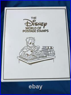 Beautiful Disney World of Postage Stamps Collection In Album