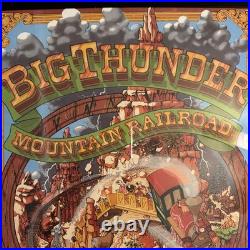 Big Thunder Mountain Railroad Walt Disney World Frontierland Attraction Poster