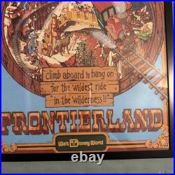 Big Thunder Mountain Railroad Walt Disney World Frontierland Attraction Poster