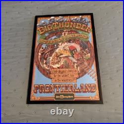 Big Thunder Mountain Railroad Walt Disney World Frontierland Attraction Poster