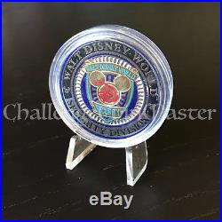 C18 Walt Disney World Security Division Resort Police Challenge Coin RARE