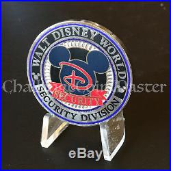 C45 Walt Disney World Security Division Resort Police Challenge Coin RARE